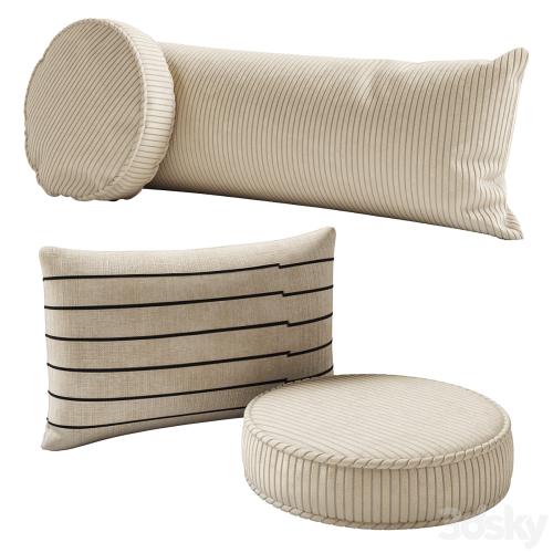 Crate and Barrel pillow set