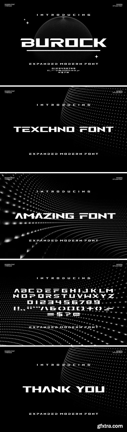 Burock Font