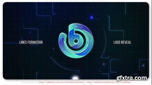 Videohive Lines Formation Logo Reveal 53022301