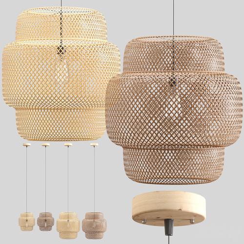 Rattan pendant lights 050