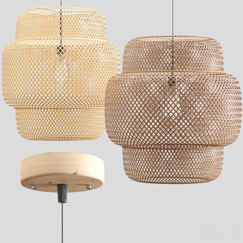 Rattan pendant lights 050