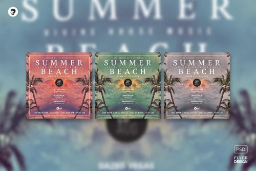 Divine Summer vol.2 – Party Flyer, Poster Template