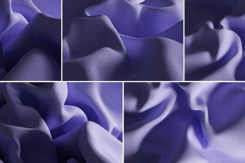 Lilac Purple Cotton Fabric 3D Background 002