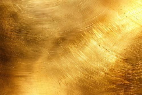 10 Scratched Gold Metal Texture