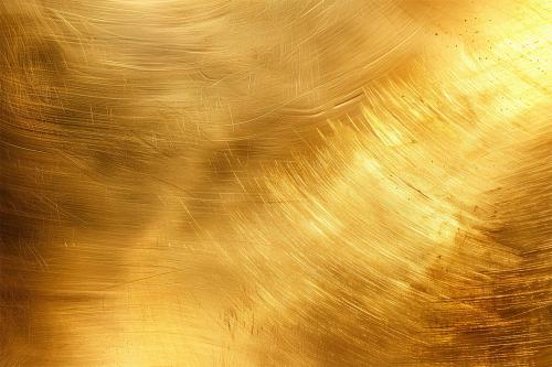 10 Scratched Gold Metal Texture