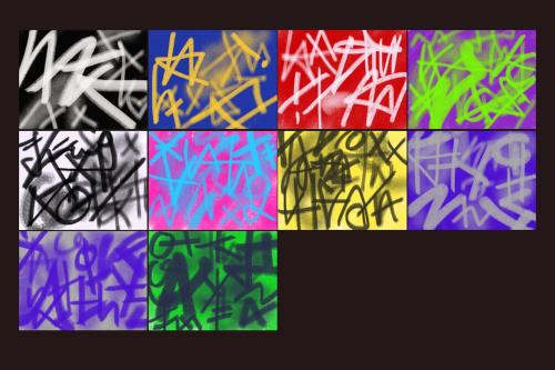 Abstract Graffiti Backgrounds