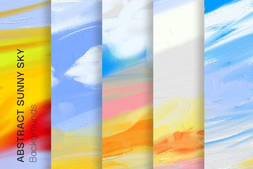 Abstract Sunny Sky Backgrounds