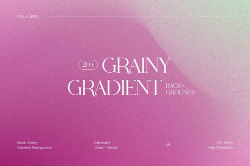 Grainy Mesh Gradient Backgrounds