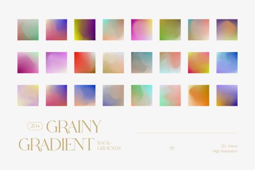 Grainy Mesh Gradient Backgrounds