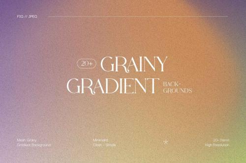 Grainy Mesh Gradient Backgrounds