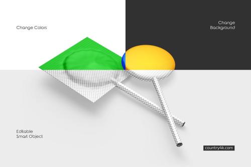 Lollipop Mockup Set