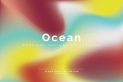 Ocean Gradient Texture Background