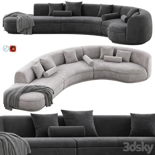 Baxter Piaf Sofa Set 3