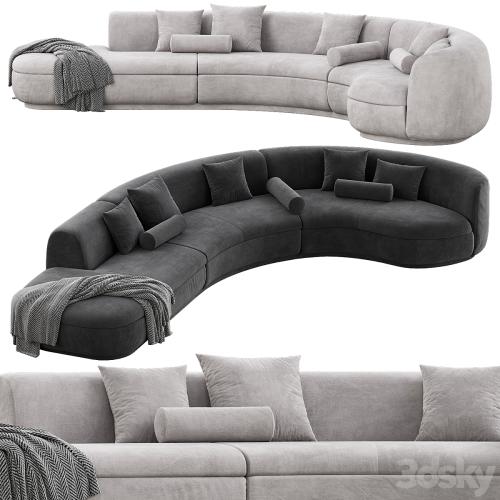 Baxter Piaf Sofa Set 3