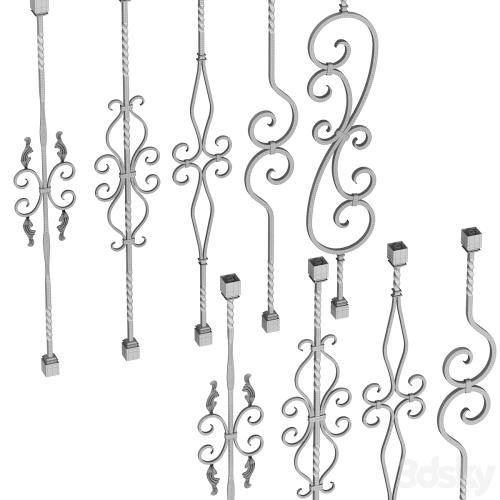 Wrought Iron Bundle No2 Railing