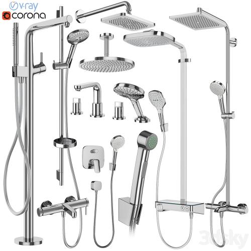 Hansgrohe set 178 mixers and shower systems