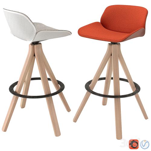 Bar Stool Nuez BQ2779 by Andreu World