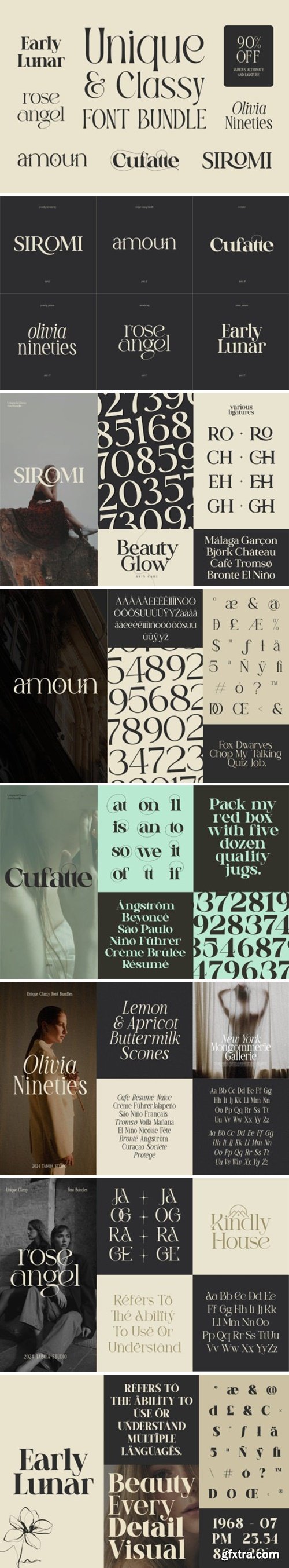 Unique & Classy Font