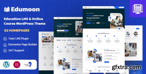 Themeforest - Edumoon - Education LMS WordPress Theme 51884132 v1.3 - Nulled