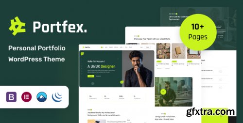 Themeforest - Portfex - Personal Portfolio WordPress Theme 50788203 v1.1 - Nulled