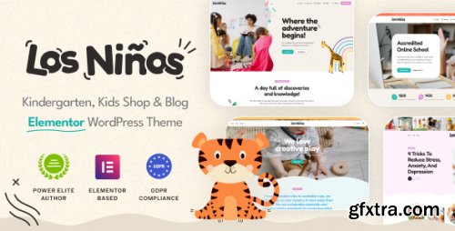 Themeforest - Los Ninos - Children Education WordPress Theme 39868942 v1.0.10 - Nulled