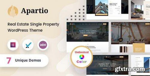 Themeforest - Apartio - Single Property WordPress Theme + RTL 29944025 v2.3 - Nulled