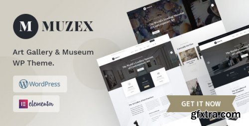 Themeforest - Muzex - Museum WordPress Theme + RTL 28961440 v2.0.0 - Nulled