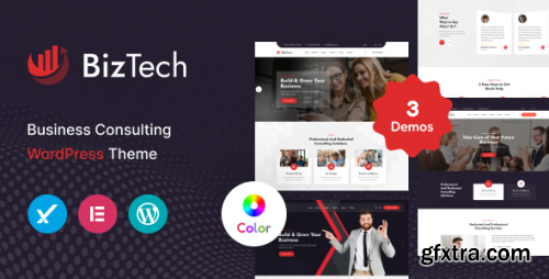 Themeforest - Biztech - Corporate &amp; Consulting Business  WordPress Theme + RTL 45480952 v1.0.1 - Nulled