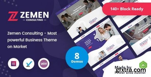 Themeforest - Zemen - Multi-Purpose Consulting Business WordPress Theme + RTL 22921748 v4.0.1 - Nulled