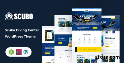 Themeforest - Scubo - Scuba Diving Centre WordPress Theme + RTL 34043042 v1.0 - Nulled