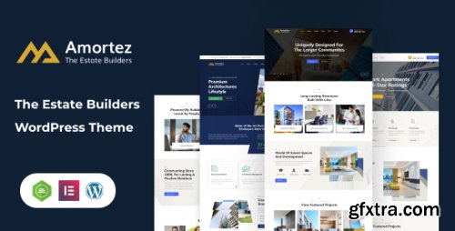 Themeforest - Amortez – Real Estate Group WordPress Theme + RTL 36010184 v1.0.1 - Nulled