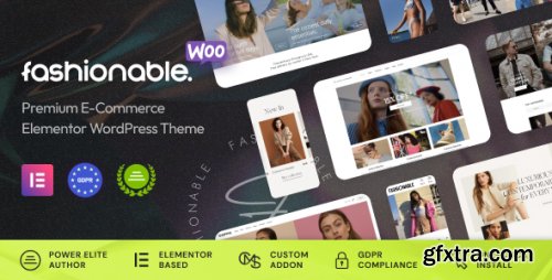 Themeforest - Fashionable - Clothing &amp; Apparel WooCommerce WordPress Theme 47879591 v1.0.5 - Nulled