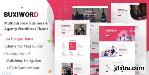 Themeforest - Buxiword - Digital Agency WordPress Theme 24915791 v1.2.3 - Nulled