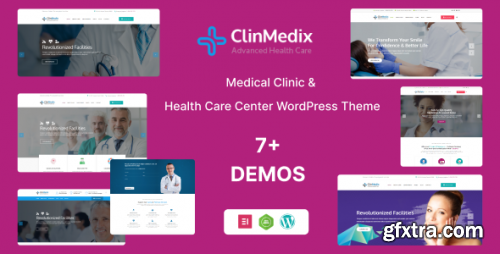 Themeforest - Clinmedix - Health And Medical WordPress Theme 24048286 v2.7 - Nulled