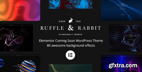 Themeforest - Rabbit - Elementor Coming Soon WordPress Theme 20032087 v6.0.0 - Nulled