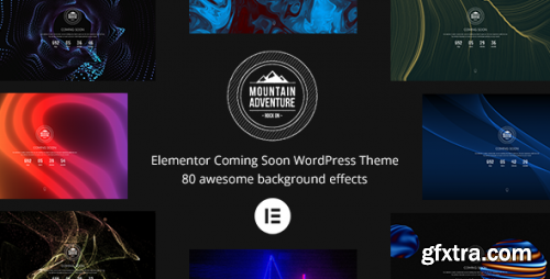 Themeforest - Mountain - Elementor Coming Soon WordPress Theme 19694222 v5.0.0 - Nulled