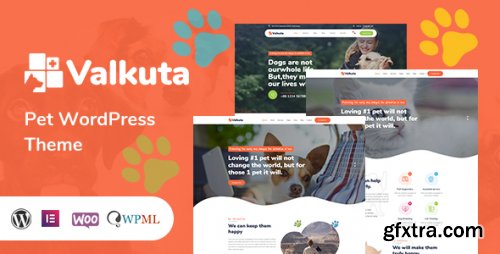 Themeforest - Valkuta - Pet WordPress Theme 25797080 v1.2.5 - Nulled
