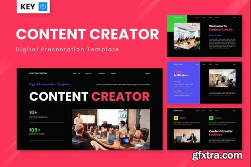 Content Creator - Digital Keynote Templates 2AAKWSF