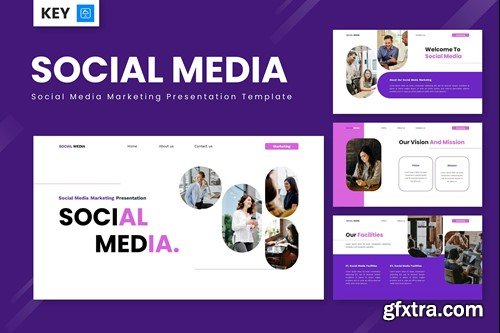 Social Media - Social Media Marketing Keynote Temp 5YQ5PEH