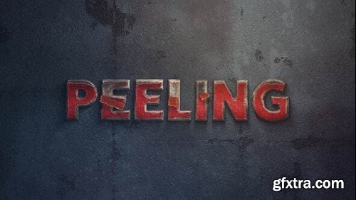 Videohive Peeling Paint And Metal Titles 53033521