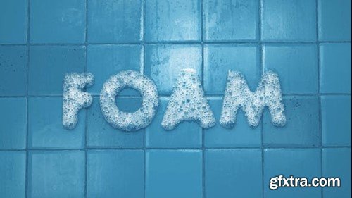 Videohive Bubbly Foam Titles 53034018