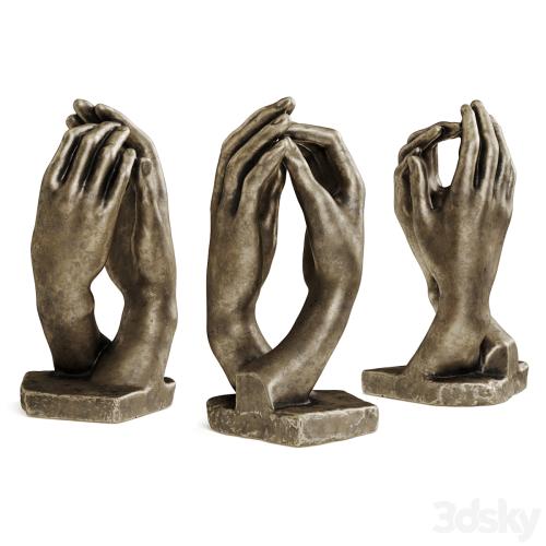 Hands Rodin sculpture