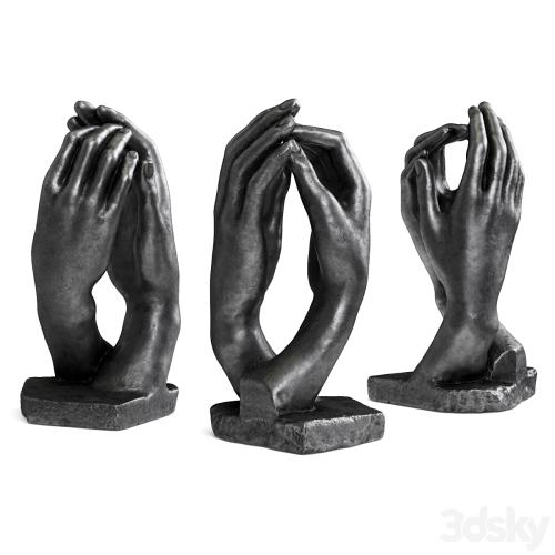 Hands Rodin sculpture