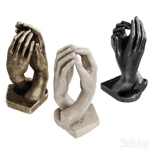 Hands Rodin sculpture