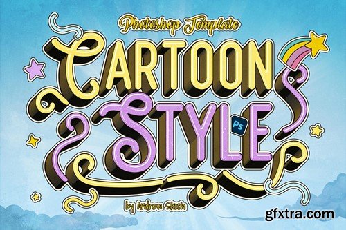 Cartoon Style Text Effect YY6QZTC