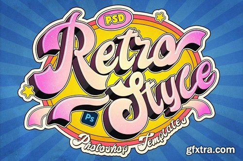 Retro Vintage Text Effects QEMPN4Z