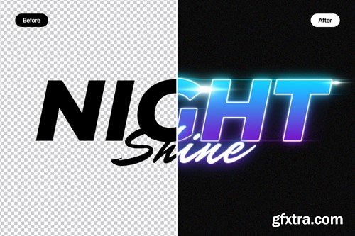 Neon Text Effect QYBQNA2