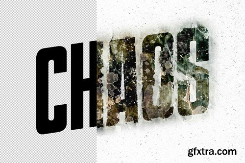 Grunge Wall Text Effect BZLV77M