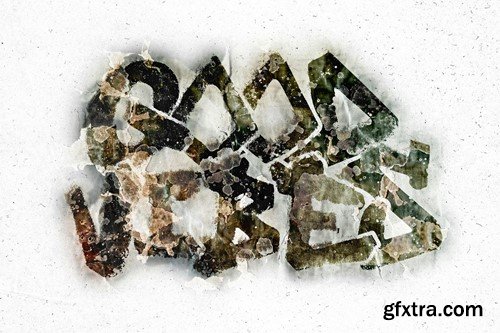 Grunge Wall Text Effect BZLV77M