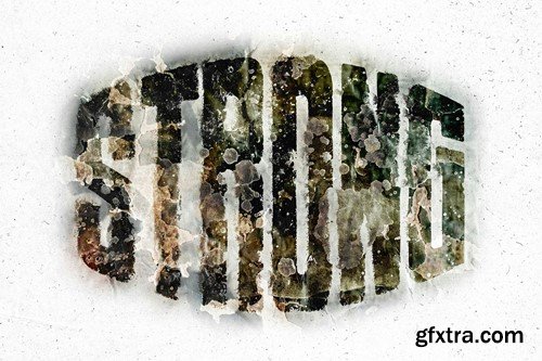 Grunge Wall Text Effect BZLV77M